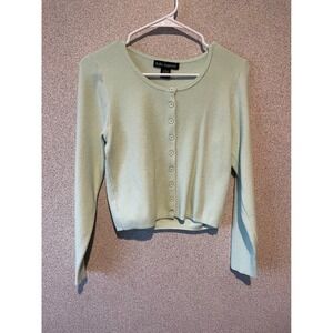 Soho Apparel Cardigan Sweater Women's Large Knit Button Down‎ Long Sleeve
